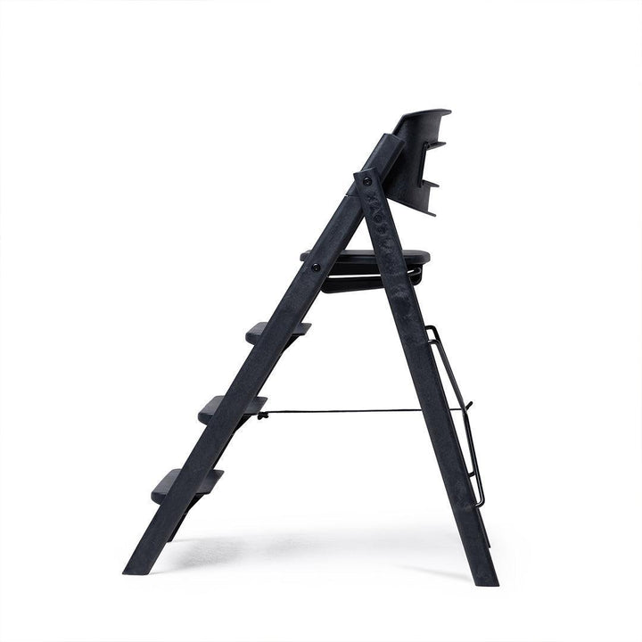 KAOS KLAPP® Recycled Highchair - Charcoal Black-Highchairs-No Safety Rail & Tray- | Natural Baby Shower