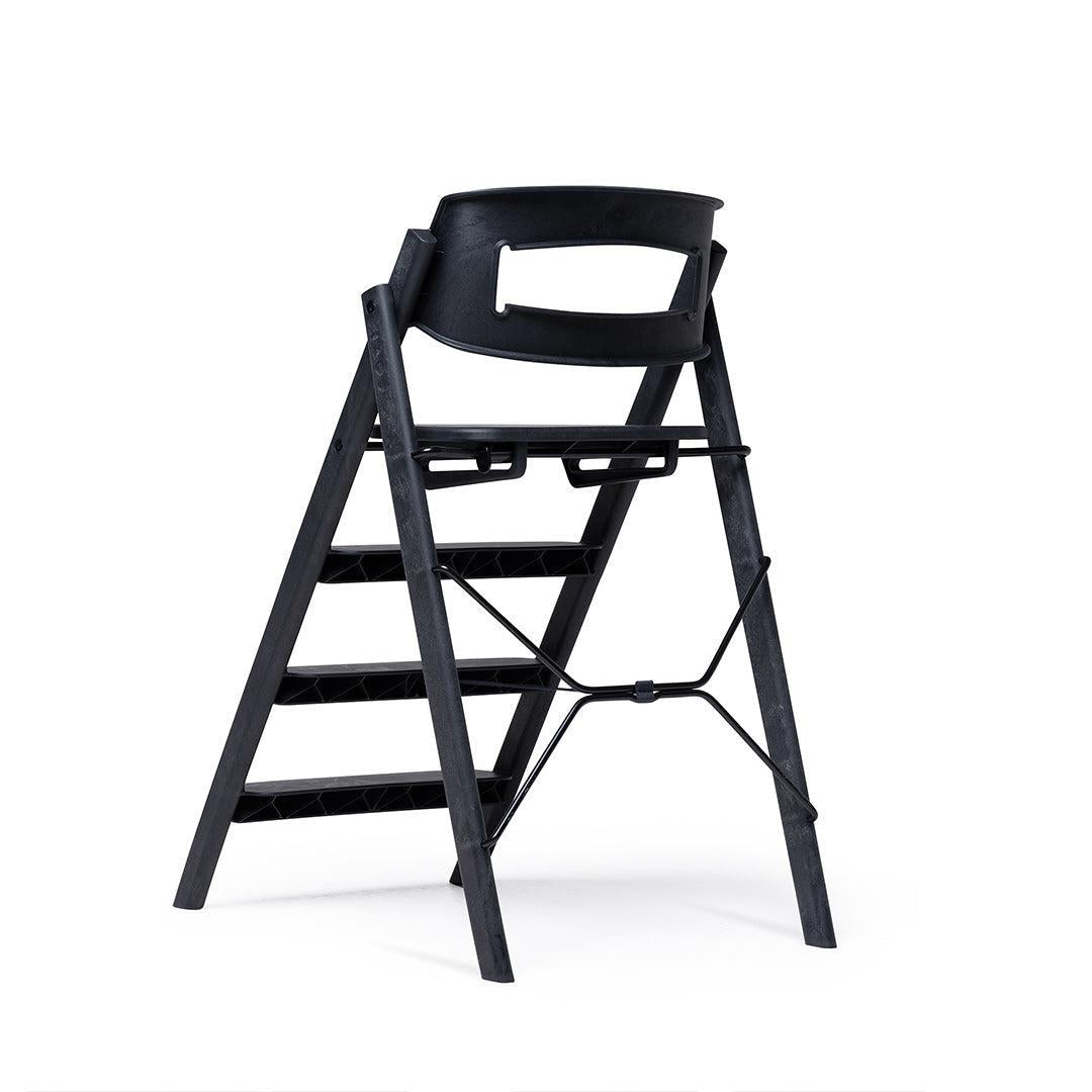 KAOS KLAPP® Recycled Highchair - Charcoal Black-Highchairs-No Safety Rail & Tray- | Natural Baby Shower