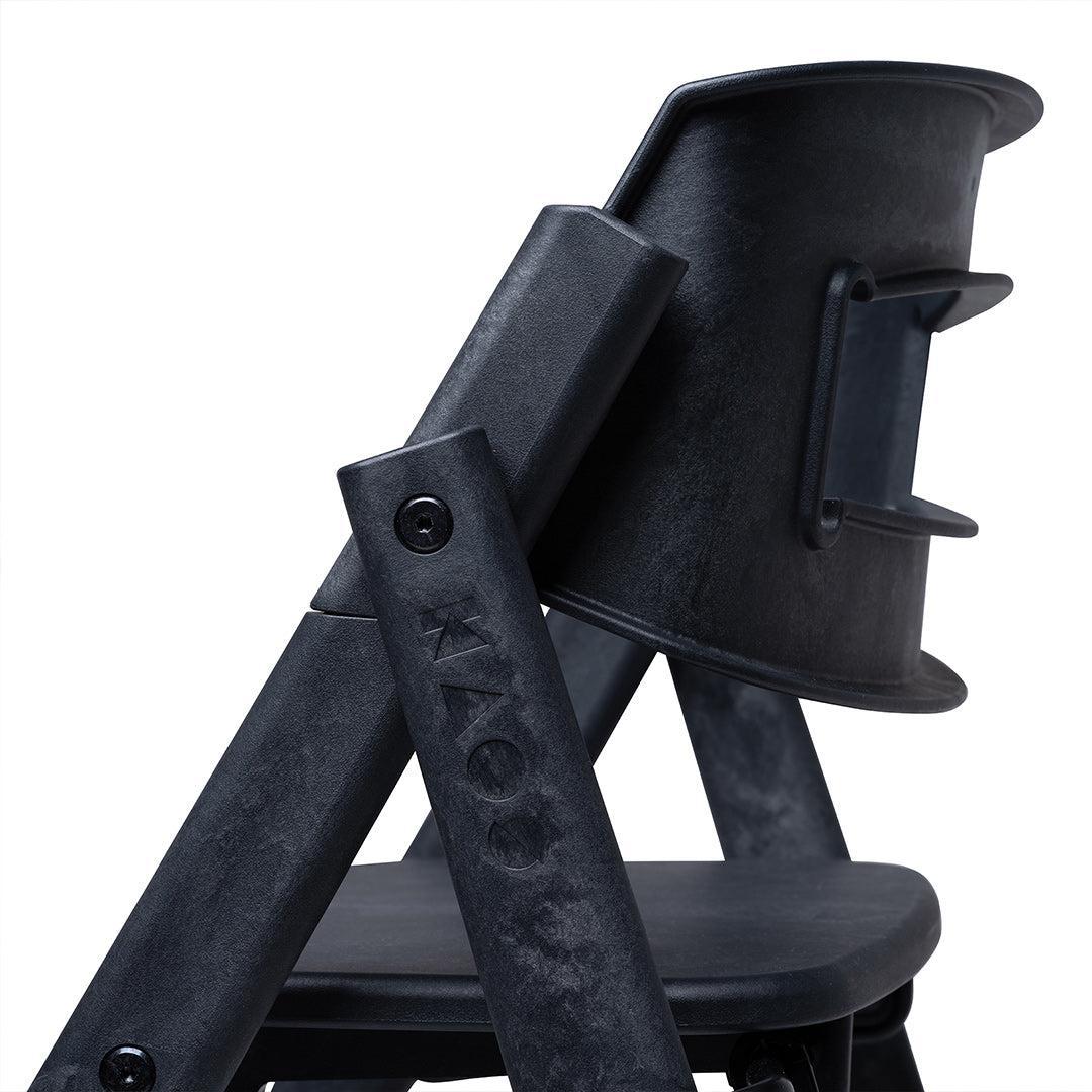 KAOS KLAPP® Recycled Highchair - Charcoal Black-Highchairs-No Safety Rail & Tray- | Natural Baby Shower