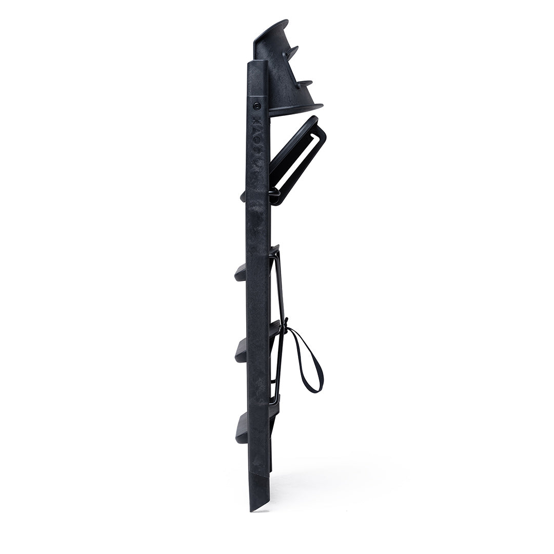 KAOS KLAPP® Recycled Highchair - Charcoal Black-Highchairs-No Safety Rail & Tray- | Natural Baby Shower
