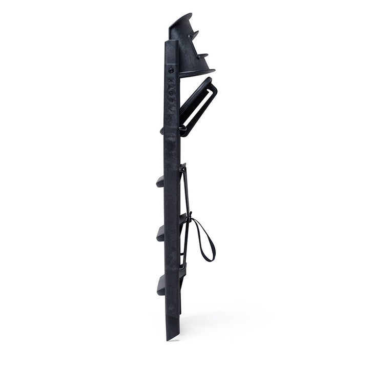 KAOS KLAPP® Recycled Highchair - Charcoal Black-Highchairs-No Safety Rail & Tray- | Natural Baby Shower