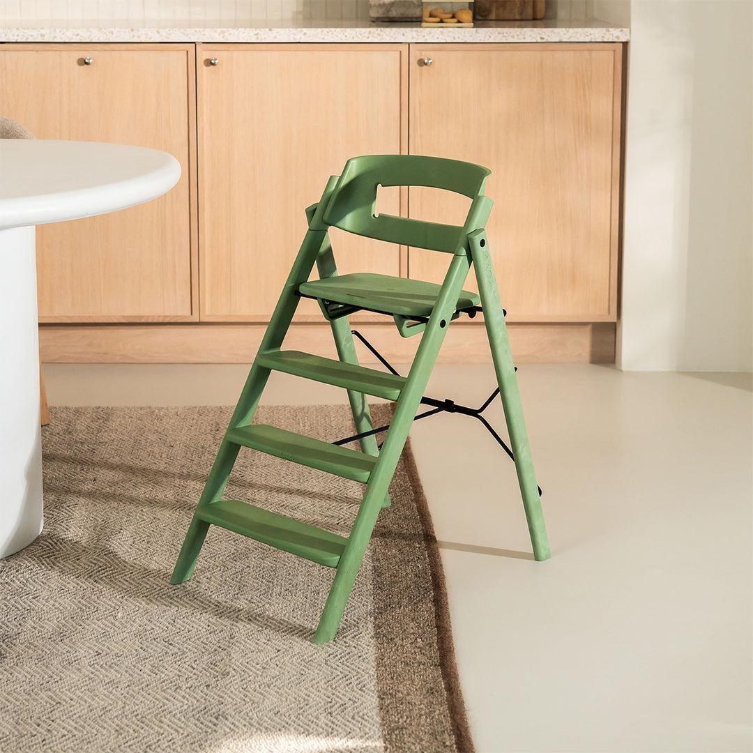 KAOS KLAPP® Recycled Highchair - Mineral Green-Highchairs-No Safety Rail & Tray- | Natural Baby Shower