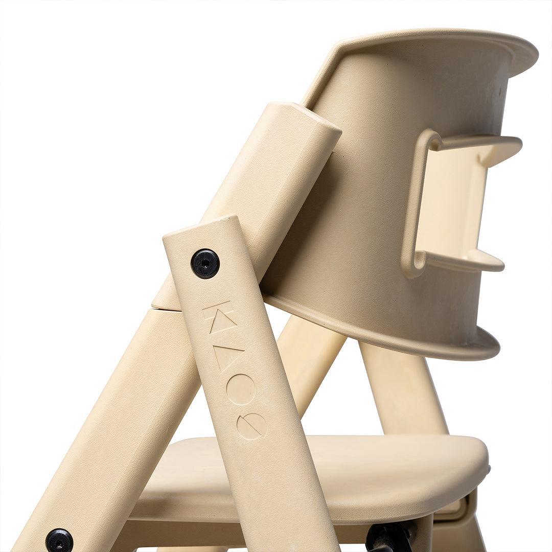 KAOS KLAPP® Recycled Highchair - Desert Sand-Highchairs-No Safety Rail & Tray- | Natural Baby Shower