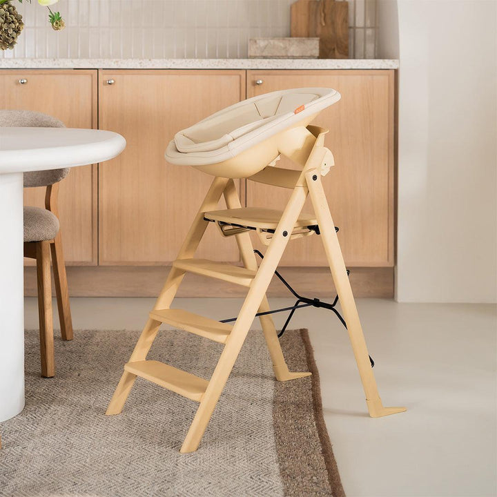KAOS KLAPP® Recycled Highchair - Desert Sand-Highchairs-No Safety Rail & Tray- | Natural Baby Shower