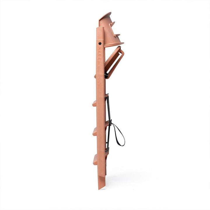 KAOS KLAPP® Recycled Highchair - Terracotta Pink-Highchairs-No Safety Rail & Tray- | Natural Baby Shower