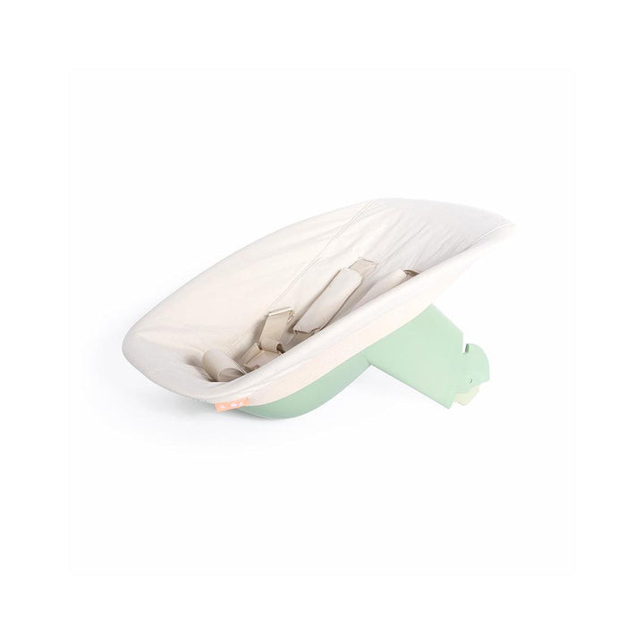 KAOS Klapp Highchair Newborn Bundle - Natural/Ash-Highchairs-Natural/Ash-Green/Plastic Babyseat | Natural Baby Shower