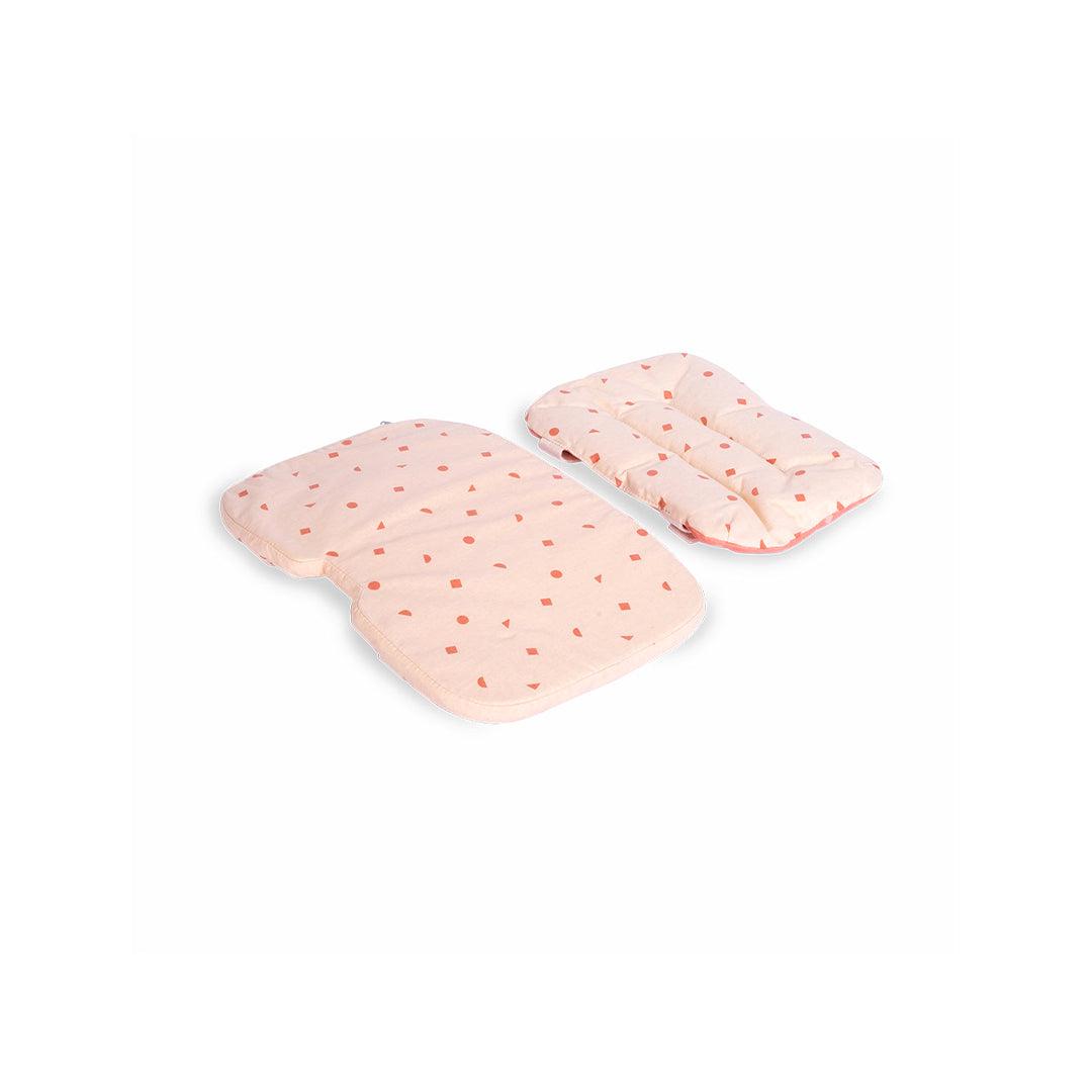 KAOS Klapp Cushion Set - Coral-Highchair Accessories-Coral- | Natural Baby Shower