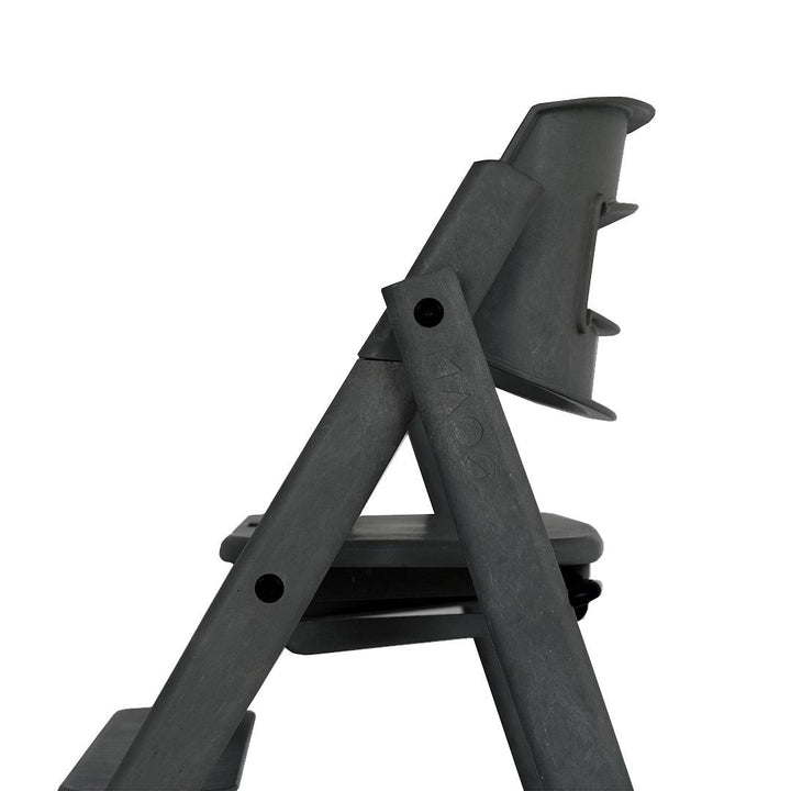 KAOS Klapp Highchair Newborn Bundle - Charcoal Black/Plastic-Highchairs-Charcoal Black/Plastic-Ivory/Plastic Babyseat | Natural Baby Shower
