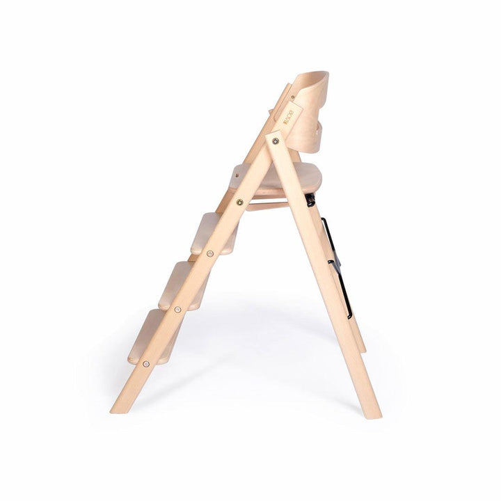 KAOS Klapp Highchair Newborn Bundle - Natural/Beech-Highchairs-Natural/Beech-Ivory/Plastic Babyseat | Natural Baby Shower