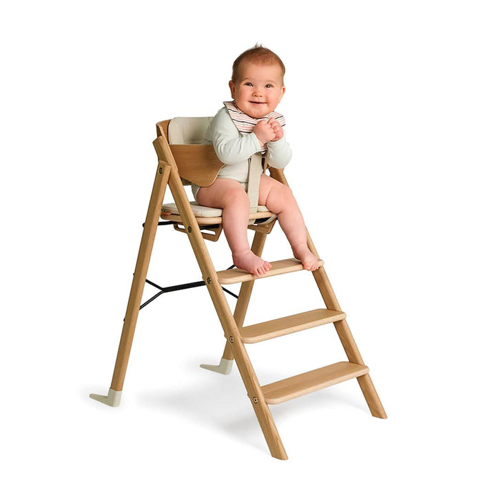 KAOS Klapp Highchair - Natural - Oak-Highchairs-Natural/Oak- | Natural Baby Shower