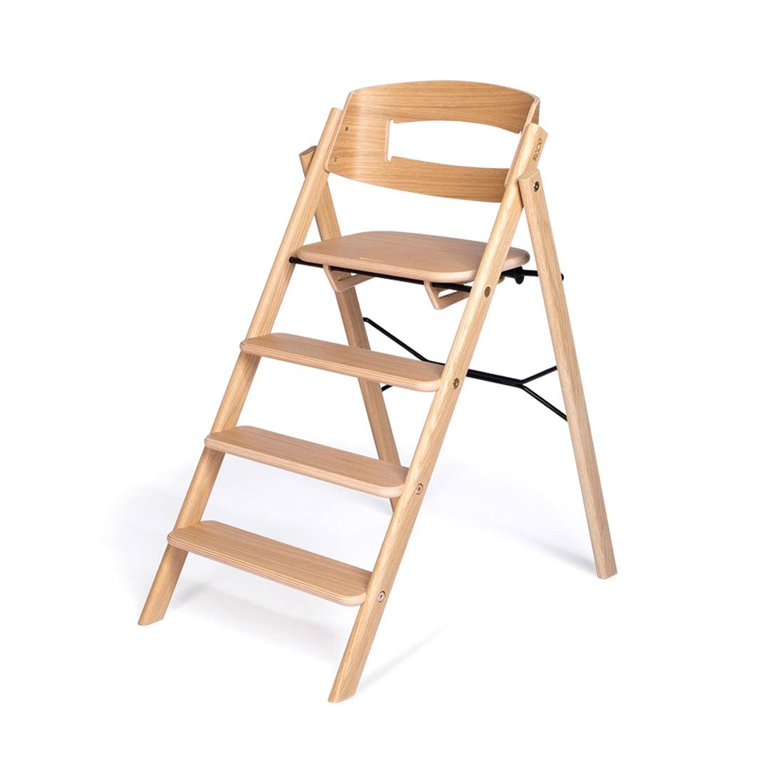 KAOS Klapp Highchair - Natural - Oak-Highchairs-Natural/Oak- | Natural Baby Shower