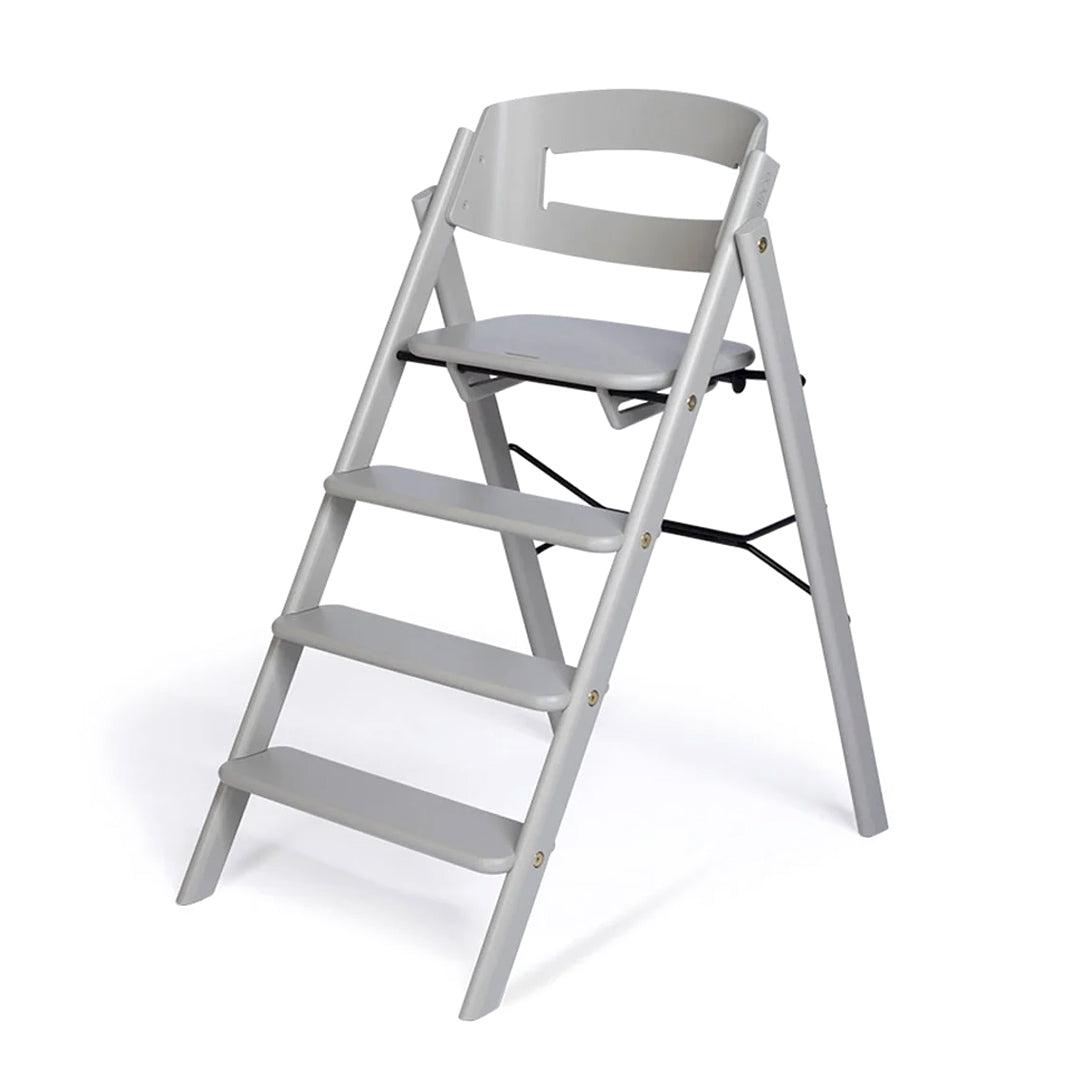 KAOS Klapp Highchair + Safety Rail - Grey-Highchairs-Grey- | Natural Baby Shower