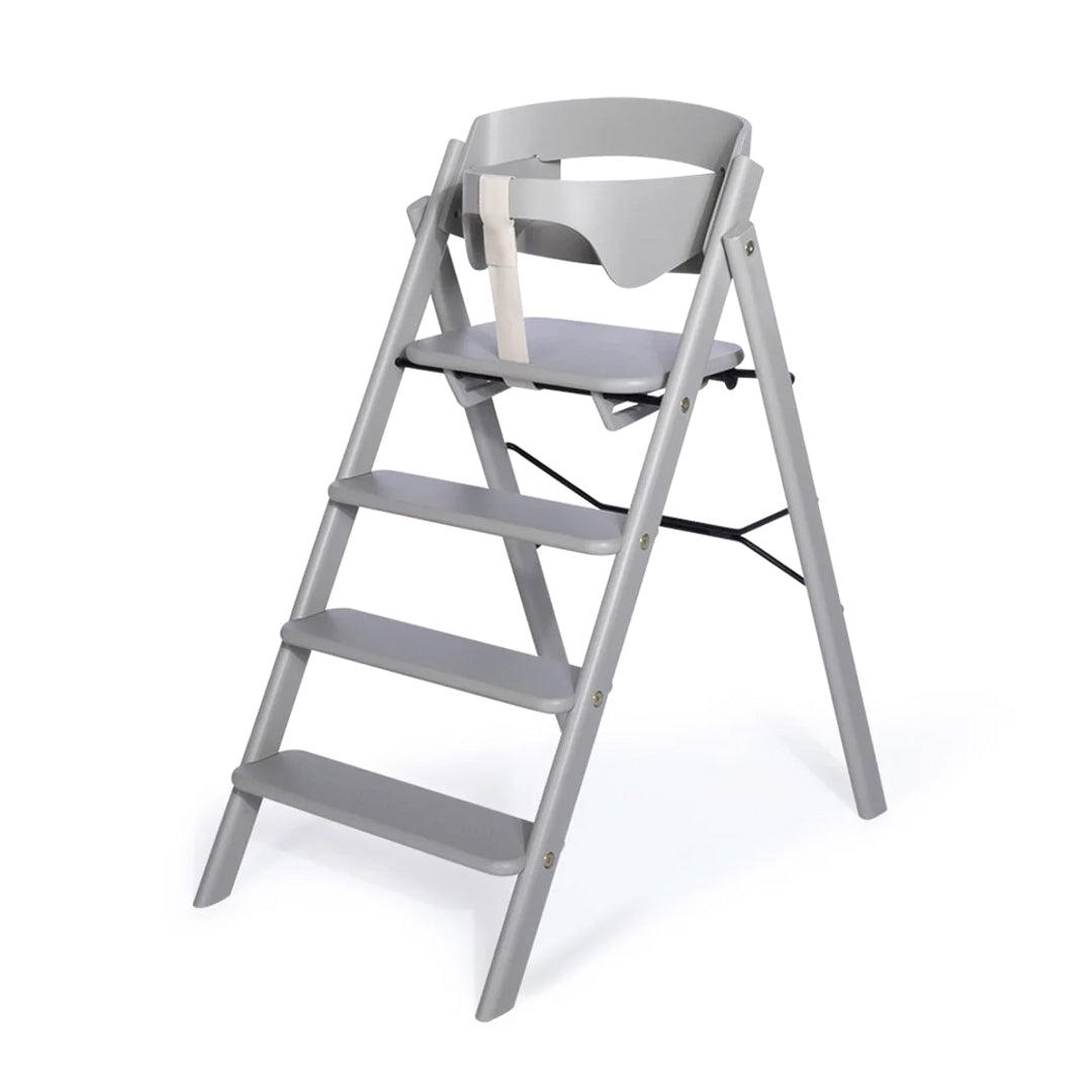 KAOS Klapp Highchair + Safety Rail - Grey-Highchairs-Grey- | Natural Baby Shower