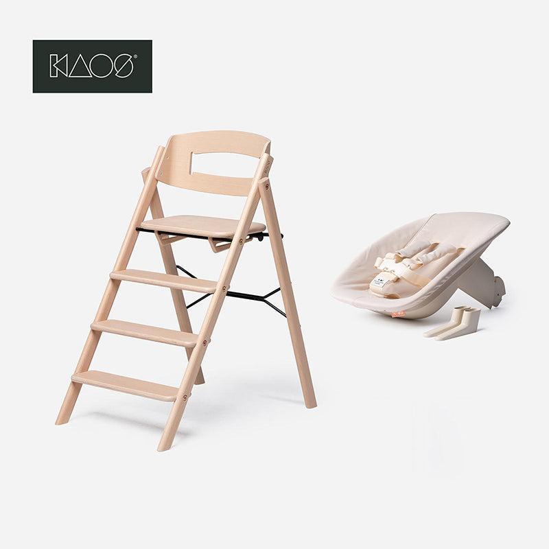 KAOS KLAPP® Newborn Kit-Highchairs-Natural/Beech- | Natural Baby Shower