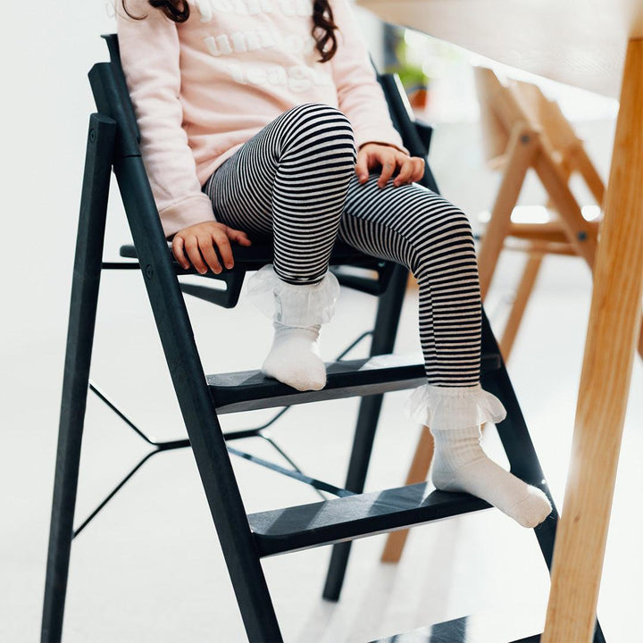 KAOS ReKLAPP® Highchair - Charcoal Black-Highchairs-Charcoal Black- | Natural Baby Shower