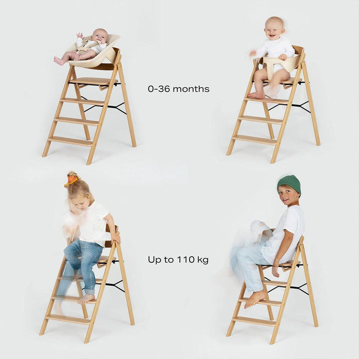 KAOS ReKLAPP® Highchair - Mineral Green