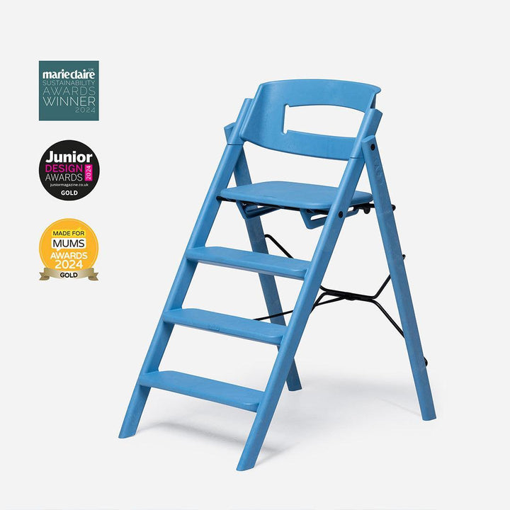 KAOS ReKLAPP® Highchair - Swedish Blue-Highchairs-Swedish Blue- | Natural Baby Shower