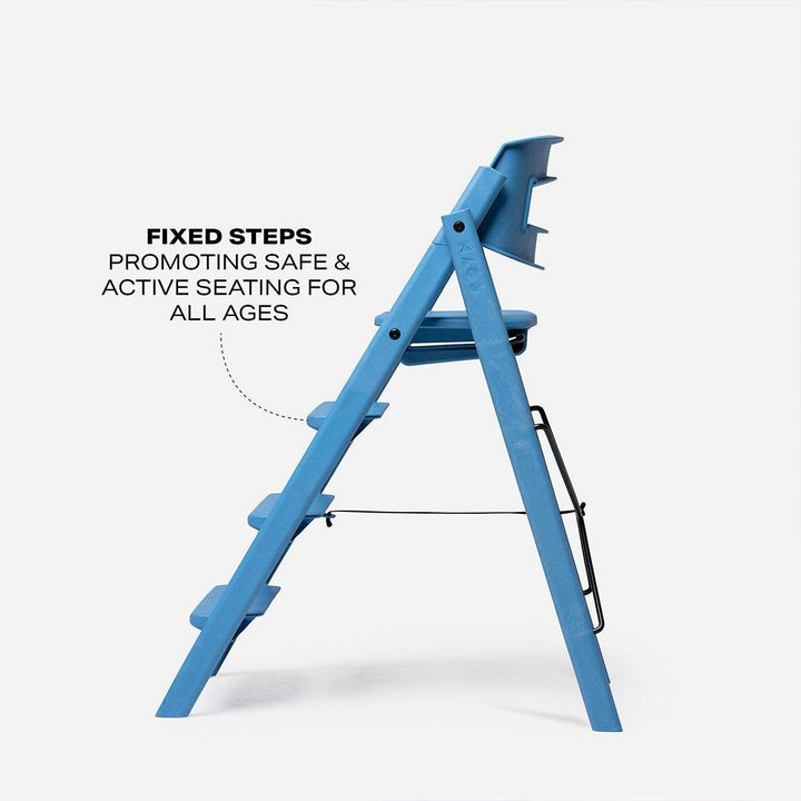 KAOS ReKLAPP® Highchair - Swedish Blue-Highchairs-Swedish Blue- | Natural Baby Shower