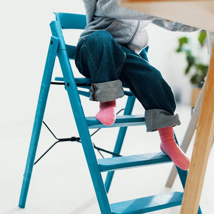 KAOS ReKLAPP® Highchair - Swedish Blue-Highchairs-Swedish Blue- | Natural Baby Shower