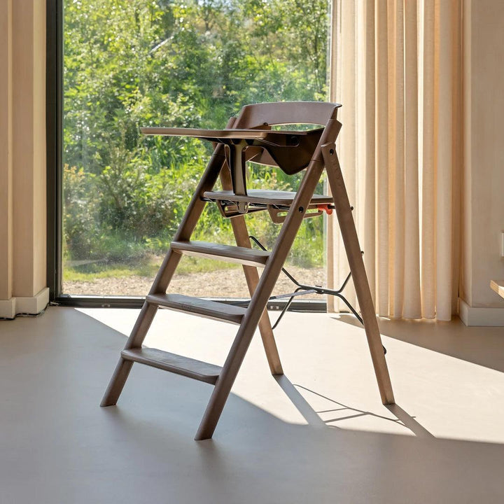 KAOS KLAPP® Safety Rail & Tray - Moccha Brown-Highchair Accessories-Moccha Brown- | Natural Baby Shower