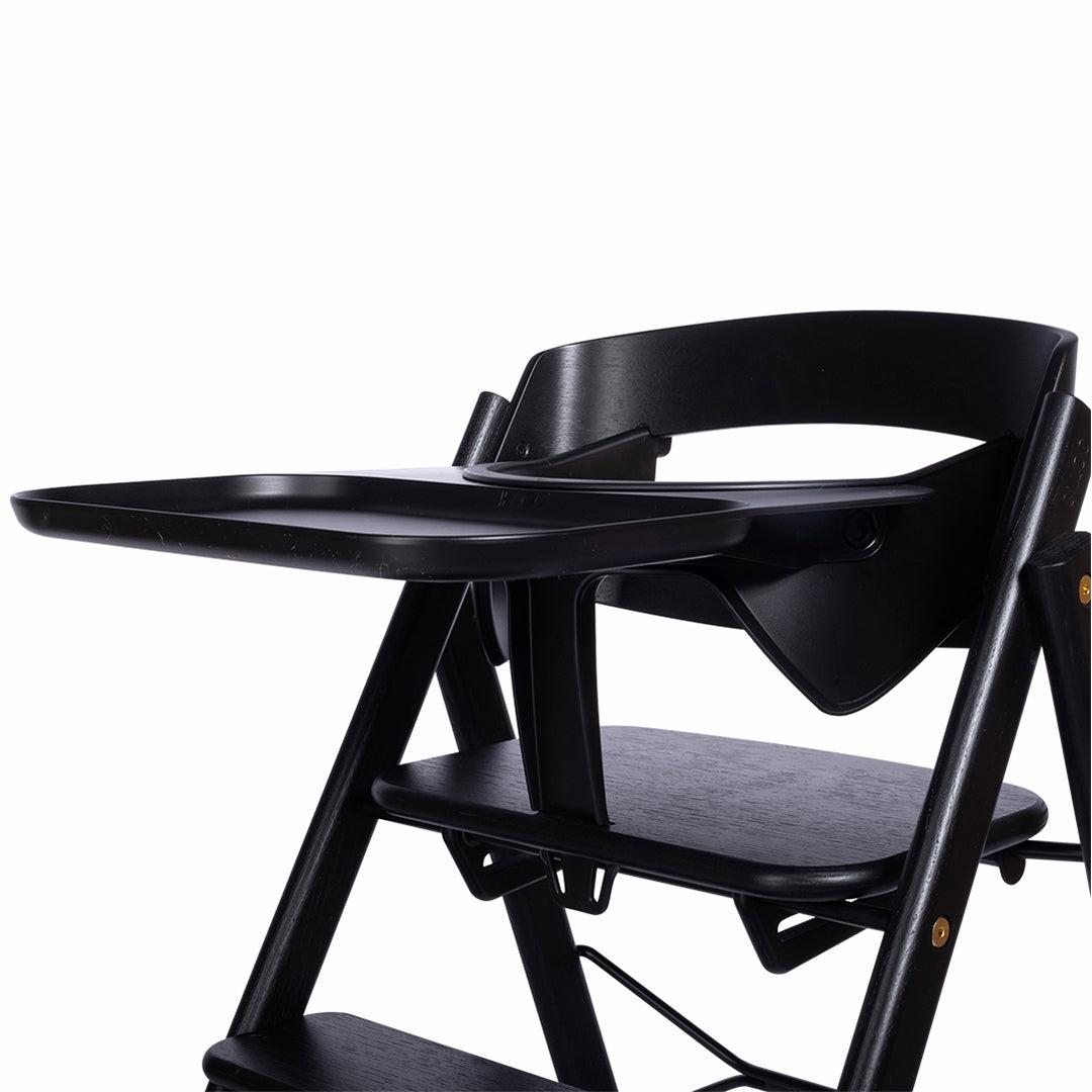 KAOS Klapp Tray - Black-Highchair Accessories-Black- | Natural Baby Shower