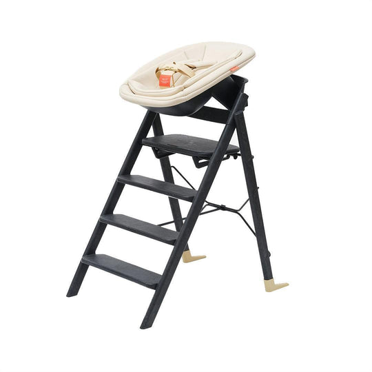 KAOS KLAPP® Recycled Newborn Kit-Highchairs-Charcoal Black/Plastic- | Natural Baby Shower