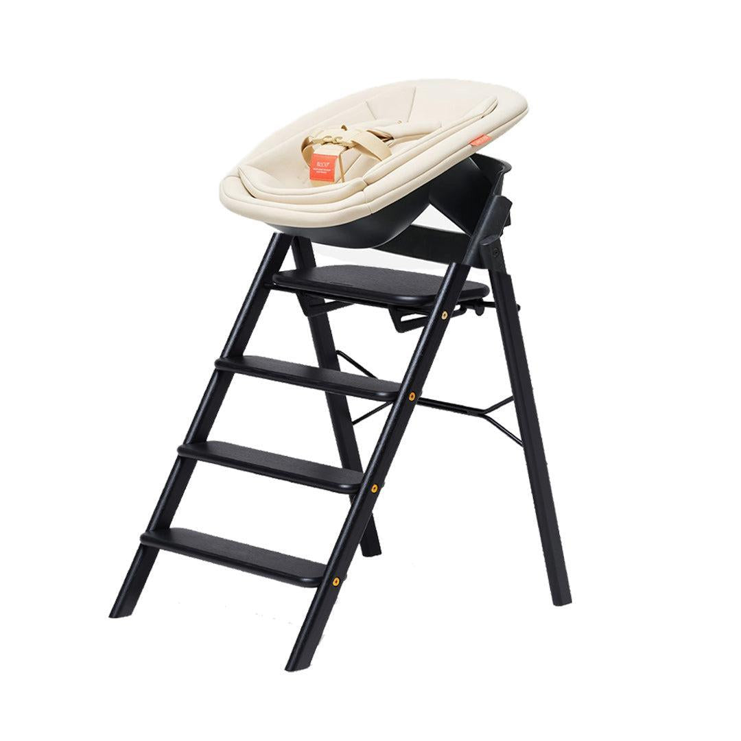 KAOS KLAPP® Newborn Kit-Highchairs-Black/Oak- | Natural Baby Shower