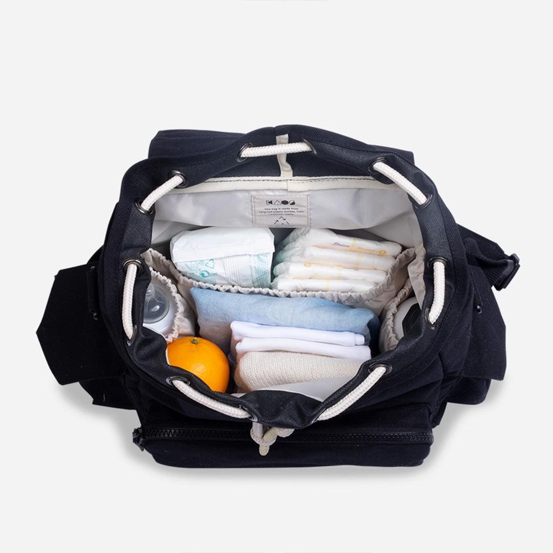 KAOS Ransel Changing Bag - Black-Changing Bags-Black- | Natural Baby Shower
