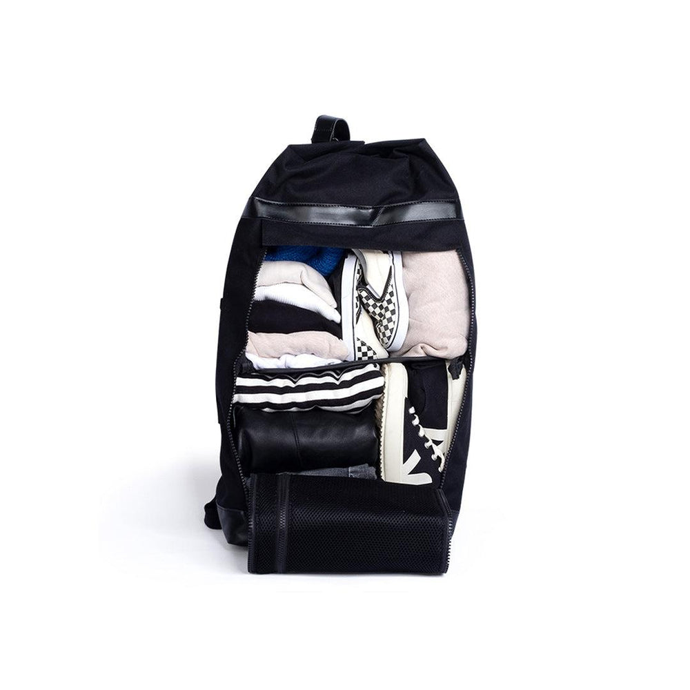 KAOS Ransel Weekend Bag - Black-Changing Bags-Black- | Natural Baby Shower