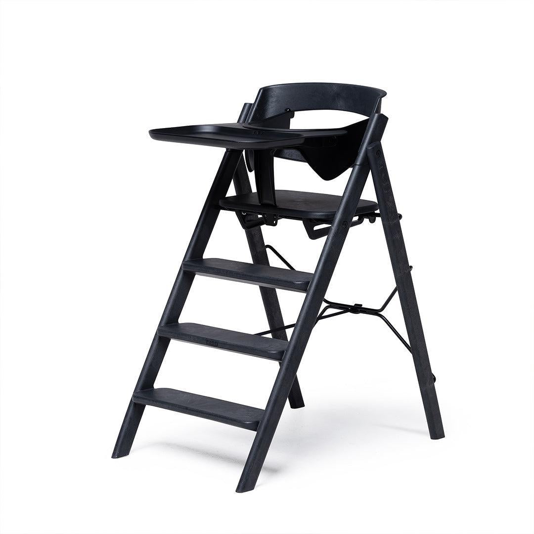 KAOS Safety Rail & Tray - Charcoal Black-Highchair Accessories- | Natural Baby Shower