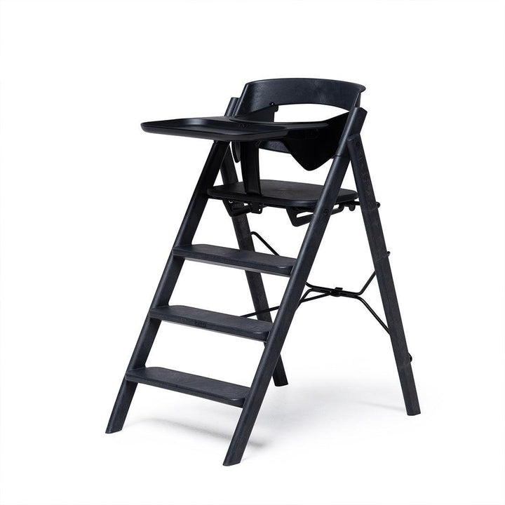 KAOS Safety Rail & Tray - Charcoal Black-Highchair Accessories- | Natural Baby Shower