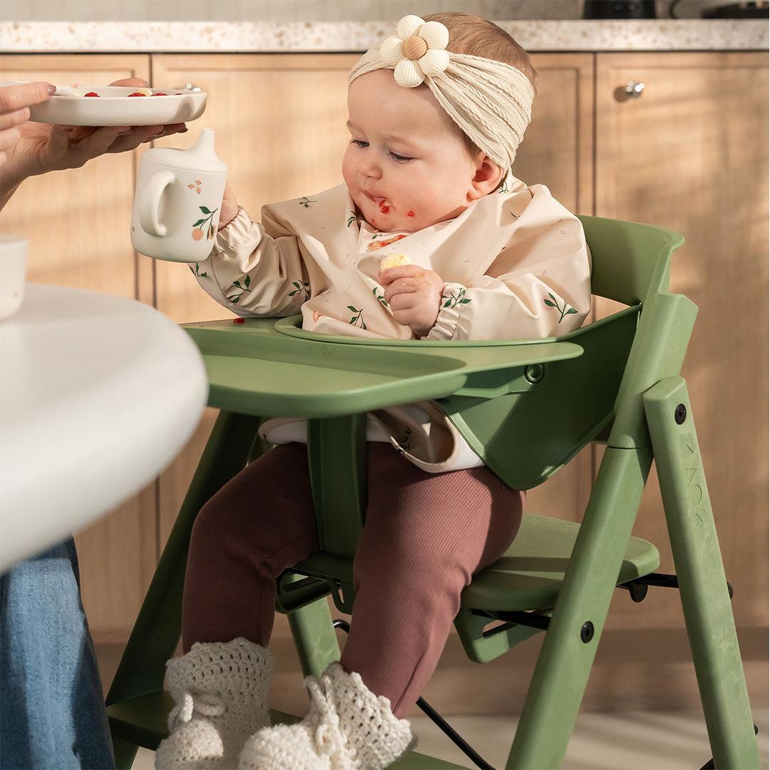 KAOS KLAPP® Recycled Highchair + Baby Set-Highchairs-Charcoal Black/Plastic- | Natural Baby Shower