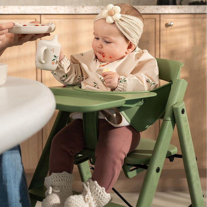 KAOS KLAPP® Recycled Highchair + Baby Set-Highchairs-Charcoal Black/Plastic- | Natural Baby Shower