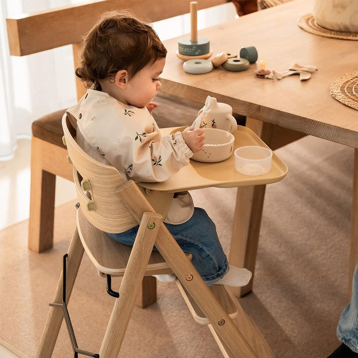 KAOS KLAPP® Recycled Highchair Complete Set-Highchairs-Charcoal Black/Plastic- | Natural Baby Shower