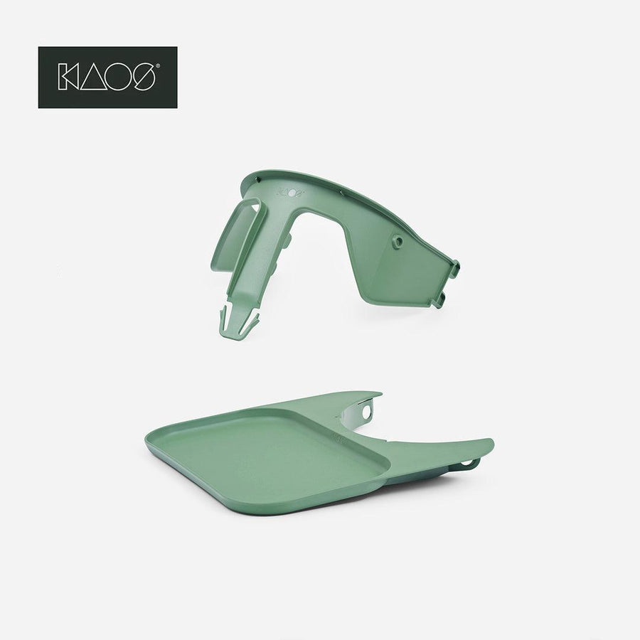 KAOS Safety Rail & Tray - Mineral Green-Highchair Accessories-Mineral Green- | Natural Baby Shower