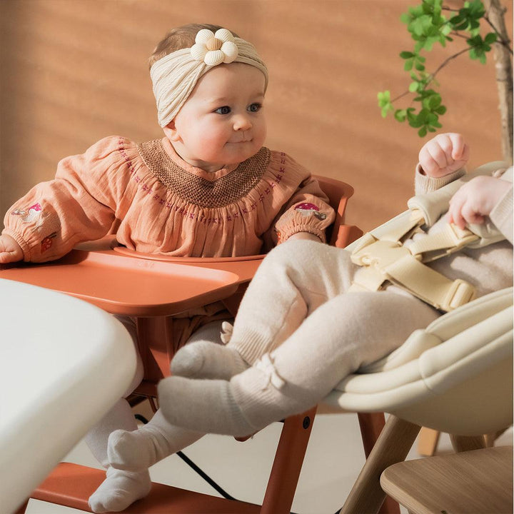 KAOS Safety Rail & Tray - Swedish Blue-Highchair Accessories- | Natural Baby Shower