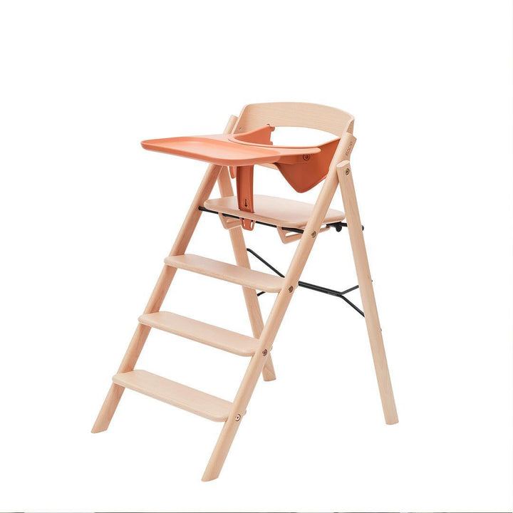KAOS Safety Rail & Tray - Terracotta Pink-Highchair Accessories- | Natural Baby Shower