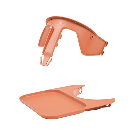 KAOS Safety Rail & Tray - Terracotta Pink-Highchair Accessories- | Natural Baby Shower