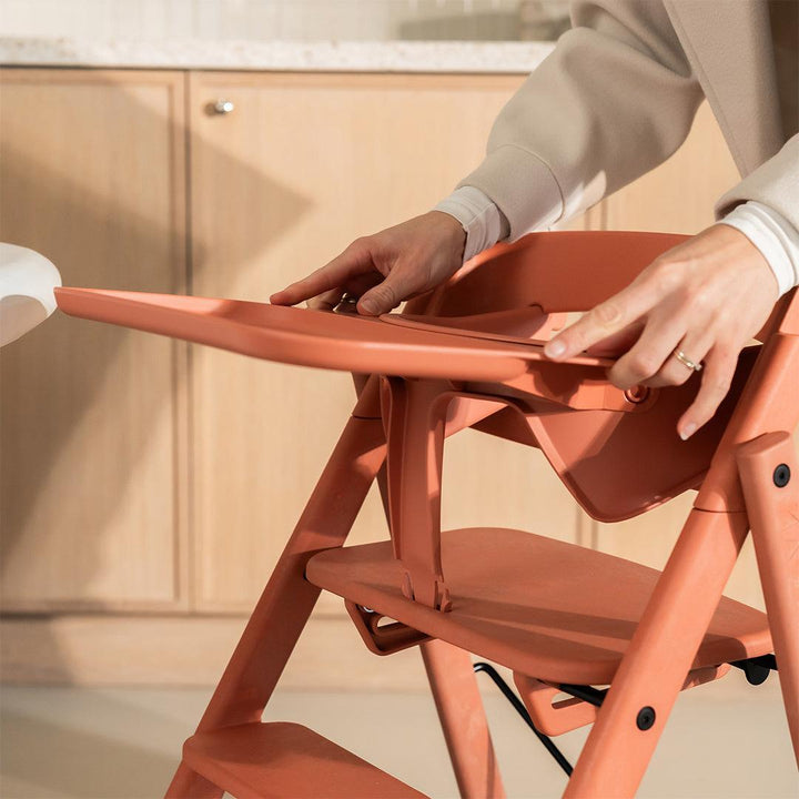 KAOS Safety Rail & Tray - Terracotta Pink-Highchair Accessories- | Natural Baby Shower