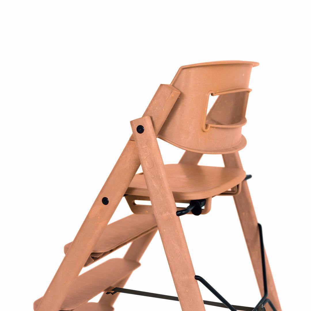 KAOS Klapp Highchair Baby Set - Terracotta/Plastic-Highchairs-Terracotta/Plastic-Black/Plastic Safety Rail/Tray | Natural Baby Shower