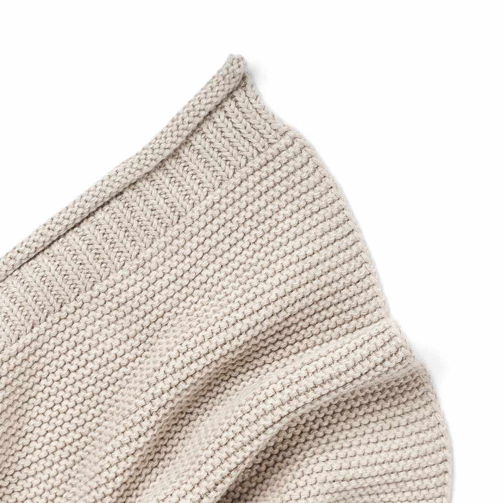 Liewood Kara Baby Knitted Blanket - Sandy Melange-Blankets-Sandy Melange- | Natural Baby Shower