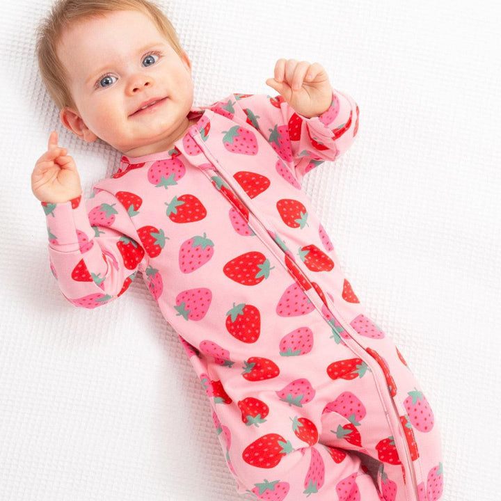 Kite Sleepsuit - Berry Brave-Sleepsuits-Berry Brave-NB | Natural Baby Shower