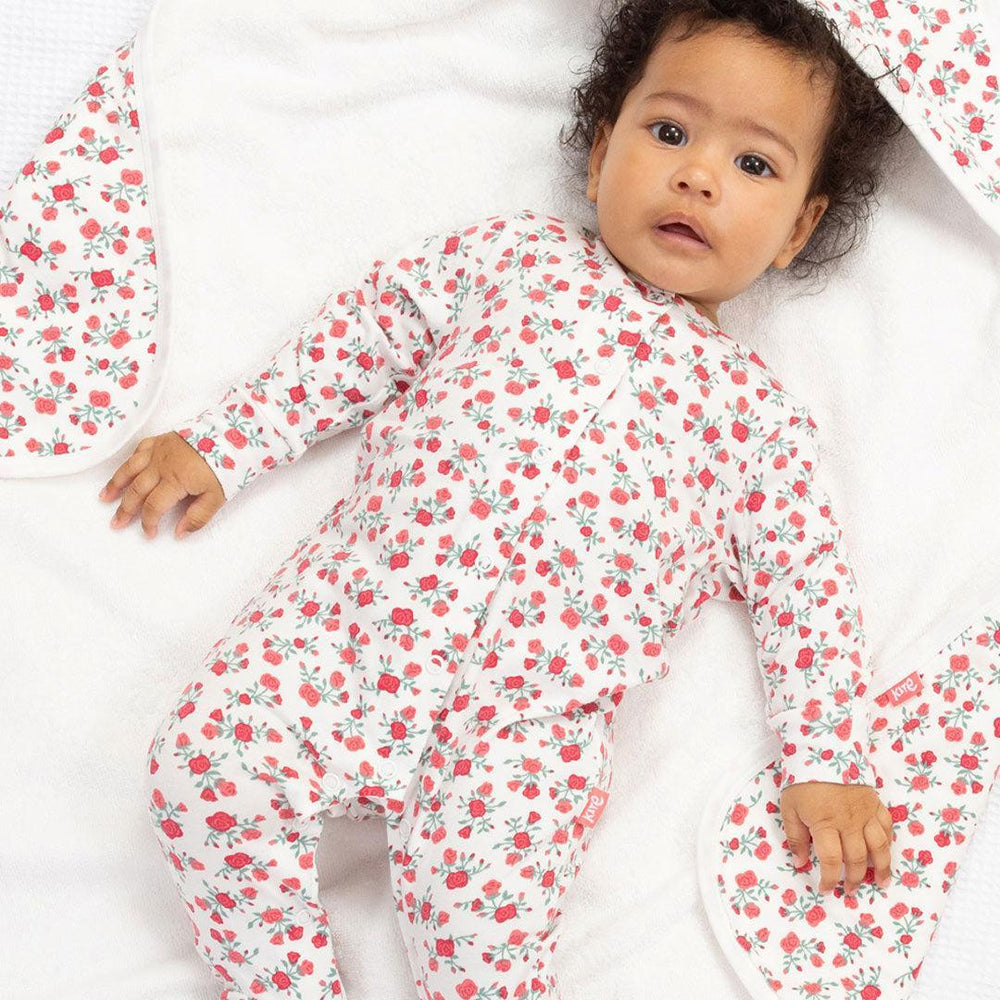 Kite Sleepsuit - Rosey Posey-Sleepsuits-Rosey Posey-0-3m | Natural Baby Shower