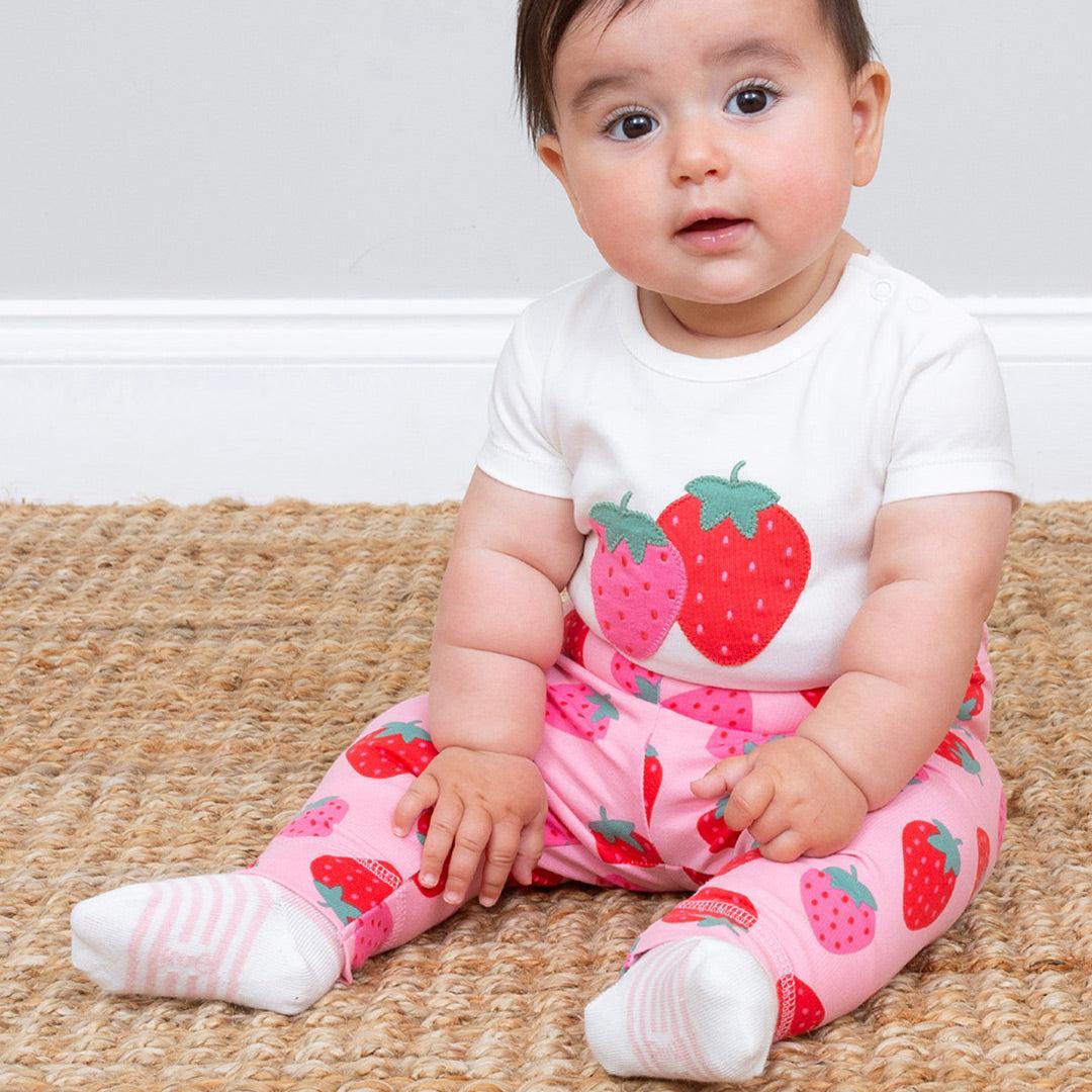 Kite Socks - Berry Dot-Socks-Berry Dot-NB-6m | Natural Baby Shower