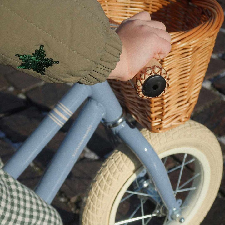 Konges Slojd Balance Bicycle - Blue Sripe-Outdoor Play-Blue Sripe-One Size | Natural Baby Shower