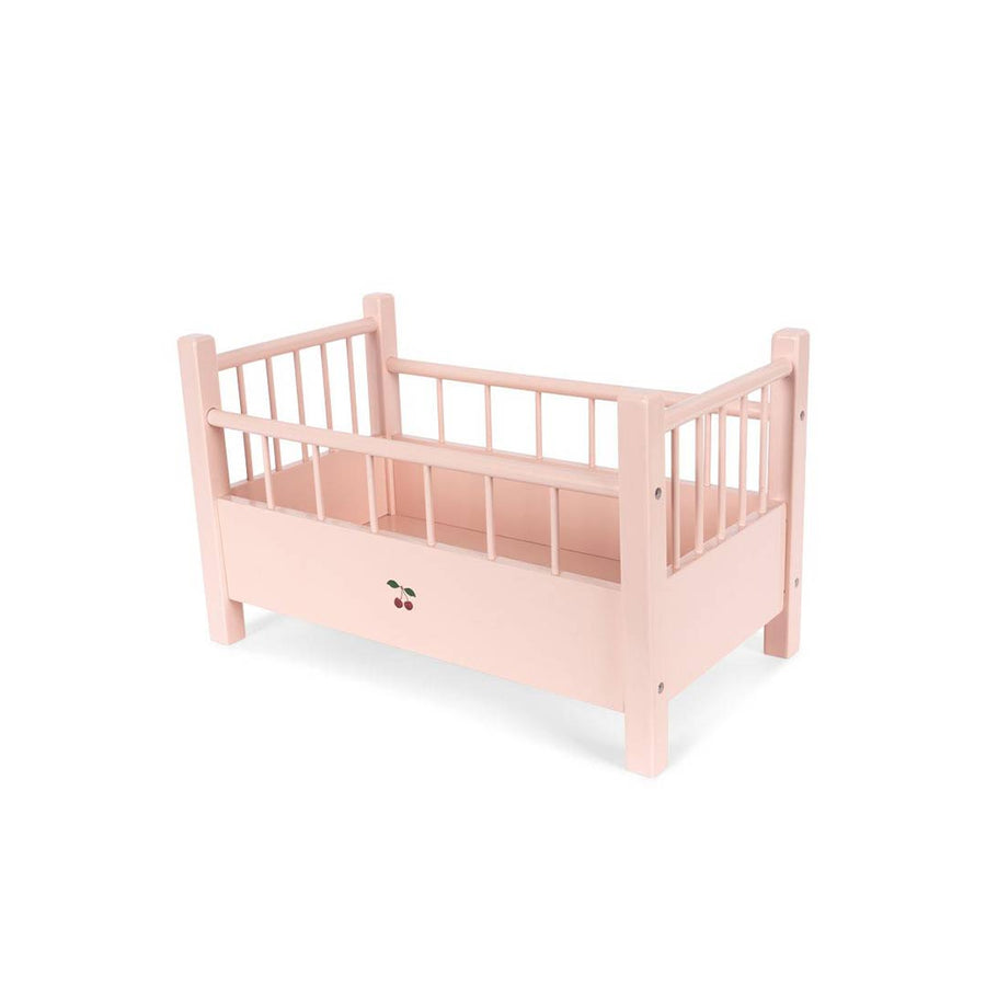Konges Slojd Doll Bed - Pink-Dolls Accessories-Pink-One Size | Natural Baby Shower
