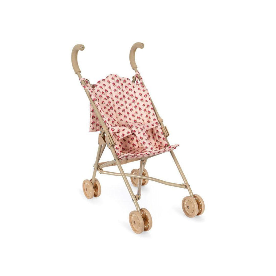 Konges Slojd Doll Stroller - Rosie Rose-Dolls Accessories-Rosie Rose-One Size | Natural Baby Shower