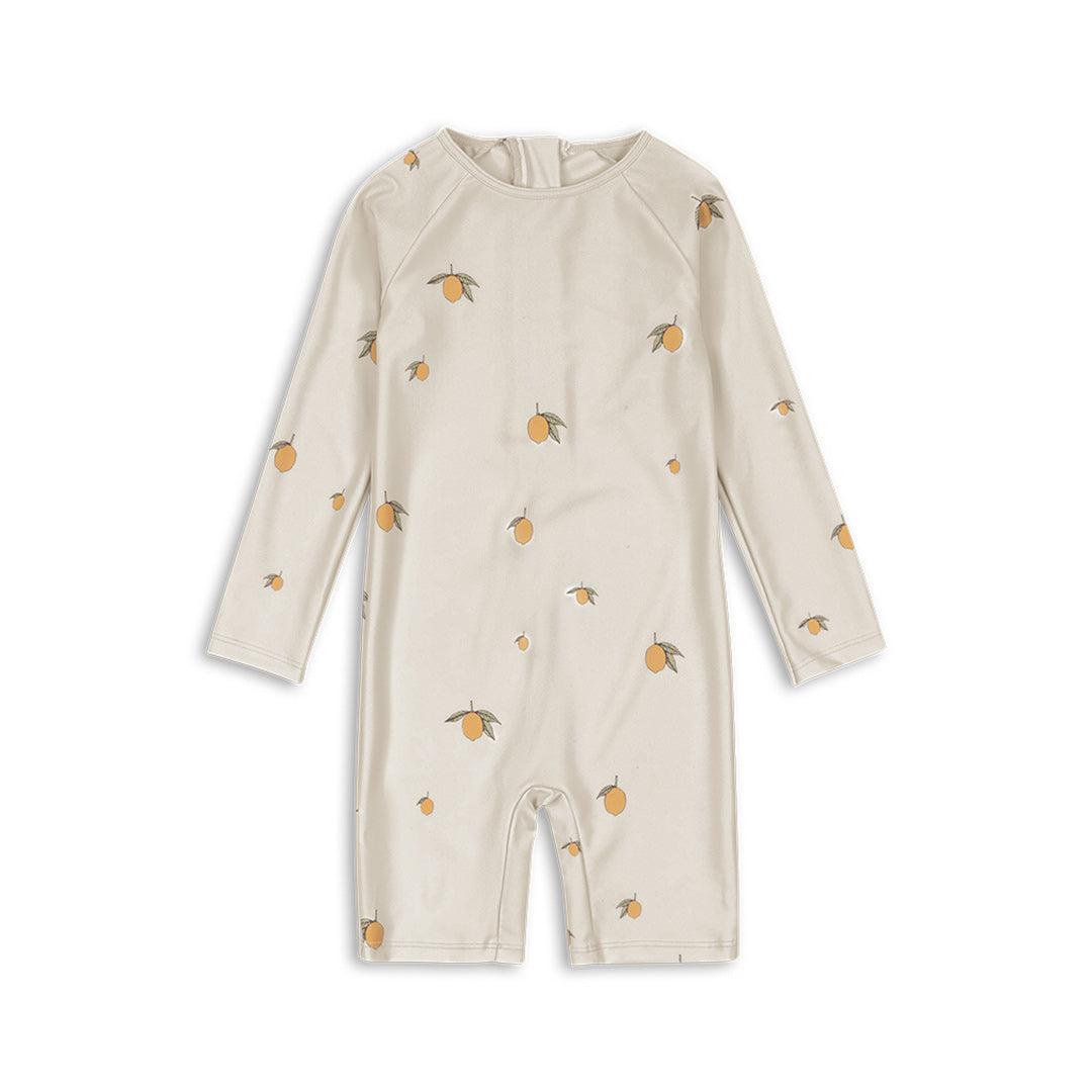 Konges Slojd Aster Onesie - Mon Grand Citron-Swimsuits-Mon Grand Citron-12m | Natural Baby Shower