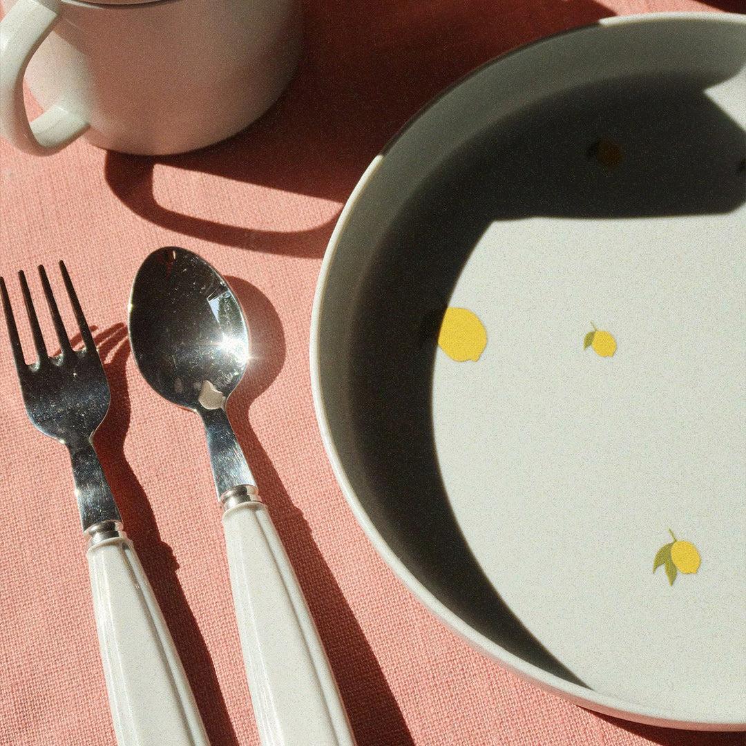 Konges Slojd 5 Pack Plate - Lemon Mix-Plates-Lemon Mix- | Natural Baby Shower