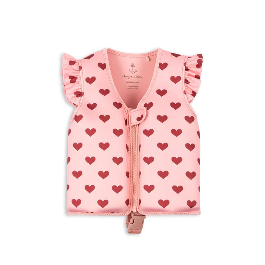 Konges Slojd Avery Swim Vest - Amour Pink-Swim Vests-Amour Pink-1-2y | Natural Baby Shower